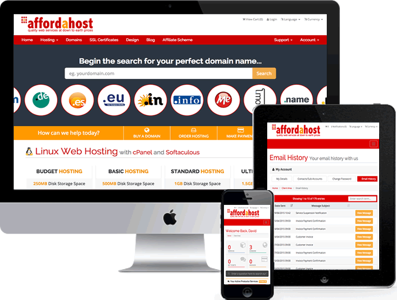 New Afford A Host Website